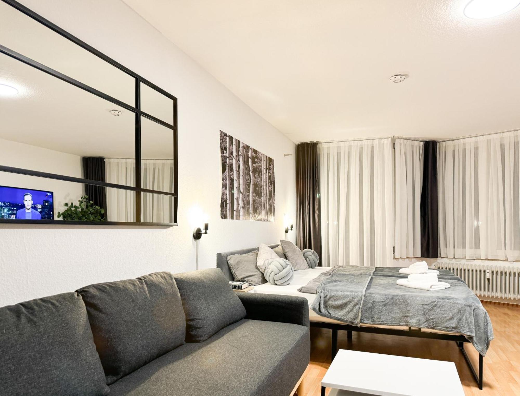 Modern Living In Karlsruhe - Frieden Apartments Экстерьер фото